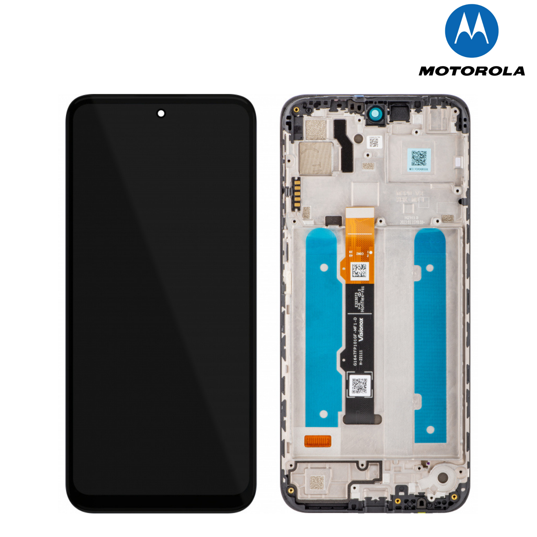 Motorola Edge 30 Fusion Cosmic Grey Service Pack LCD